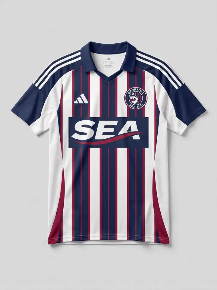 Sporting Sea home shirt